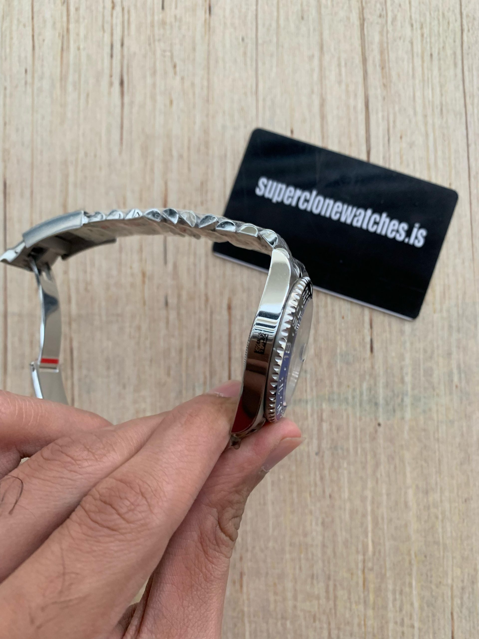 Rolex GMT Master 2 Batman Super Clone Ref126710BLRO Swiss 3285 Movement