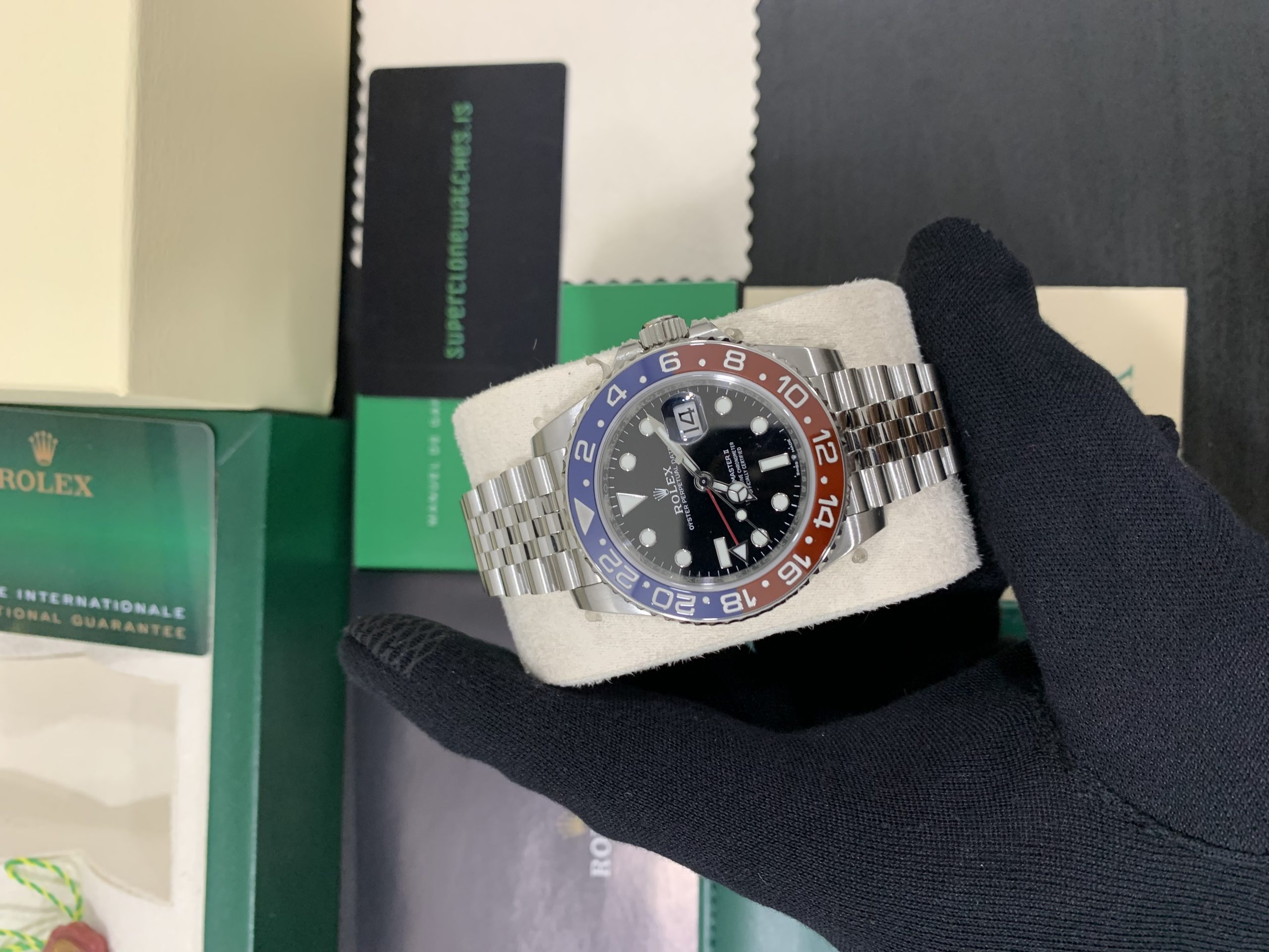 1:1 Rolex GMT II Pepsi Super Clone – Swiss 3285 Movement