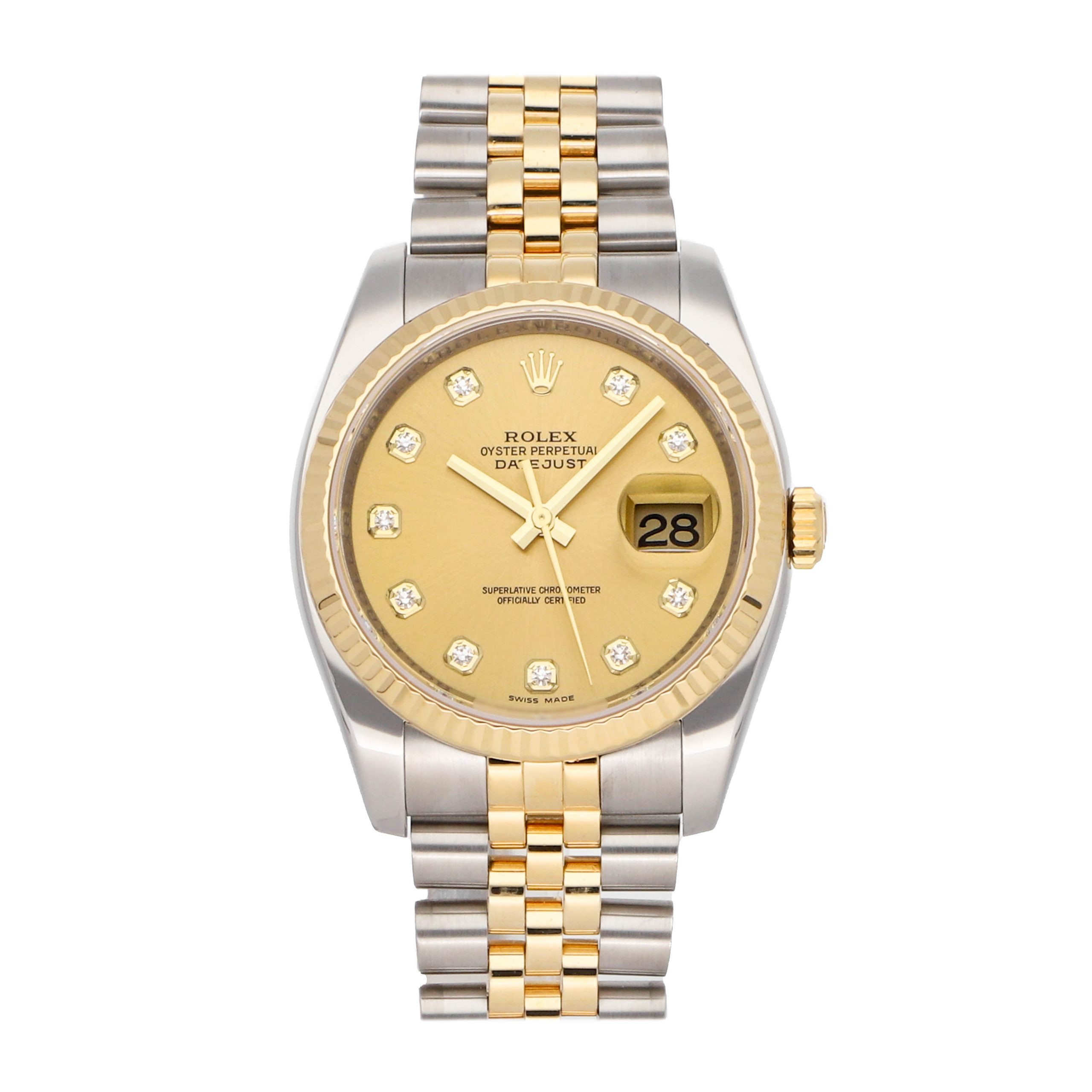 Rolex Super Clone Watch : Datejust 116233 CHP DI NO IX JUB