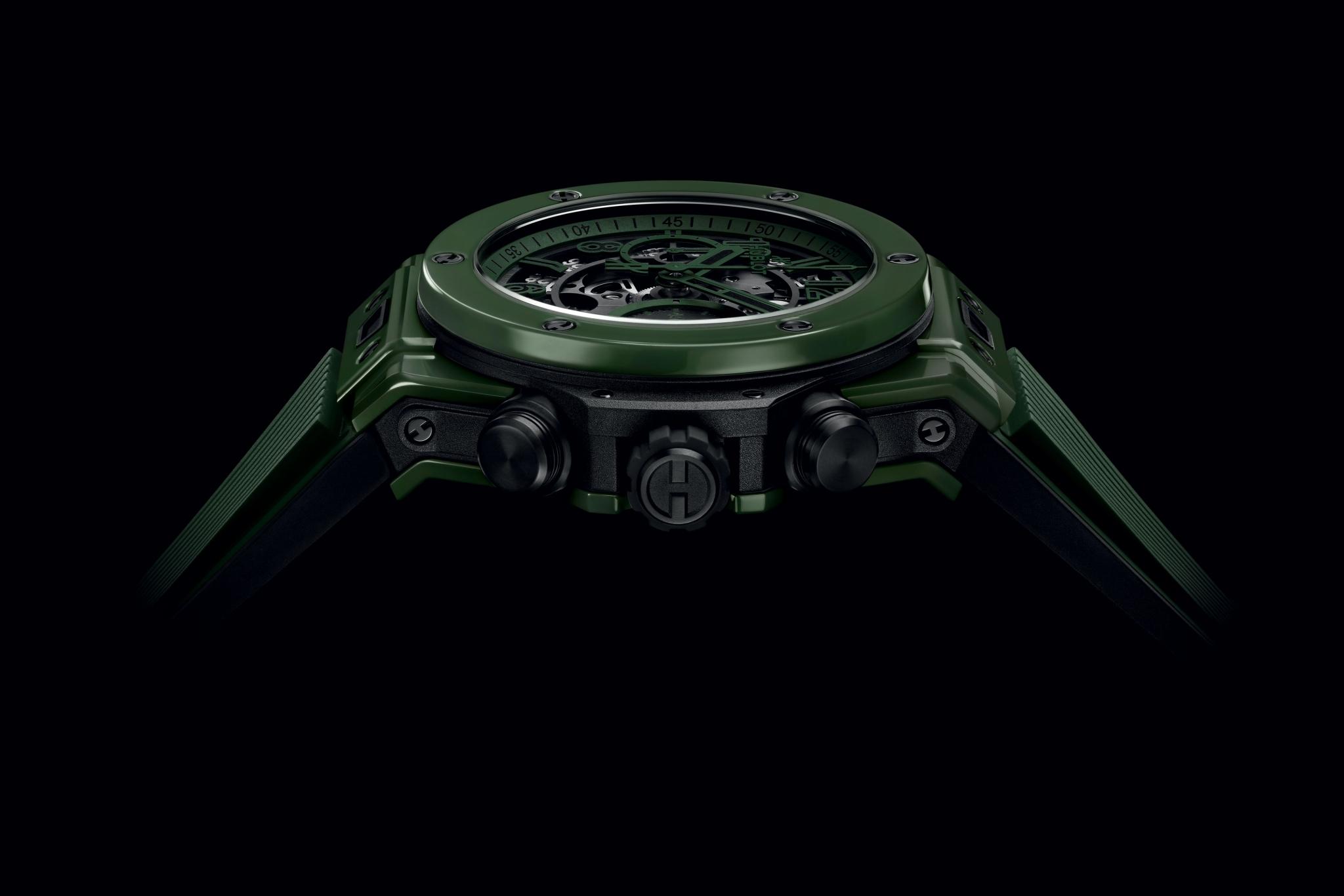 HUBLOT BIG BANG UNICO DARK GREEN CERAMIC 42MM