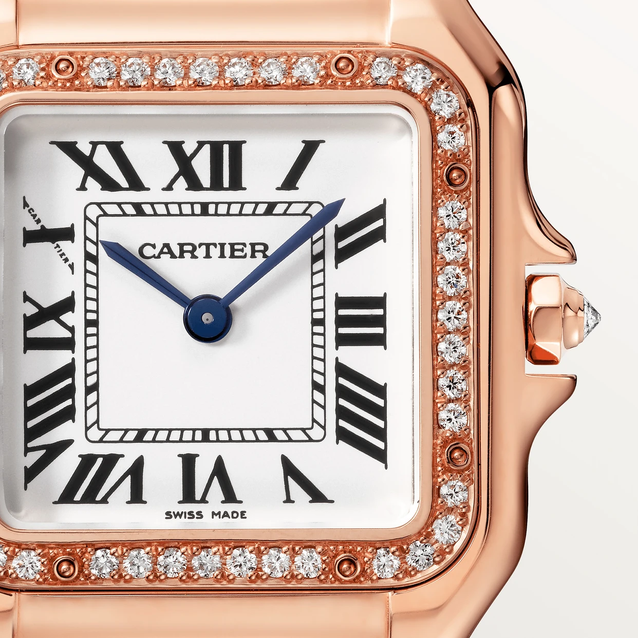 CARTIER PANTHÈRE Rose Gold Diamond 36mm Medium Model WJPN0009