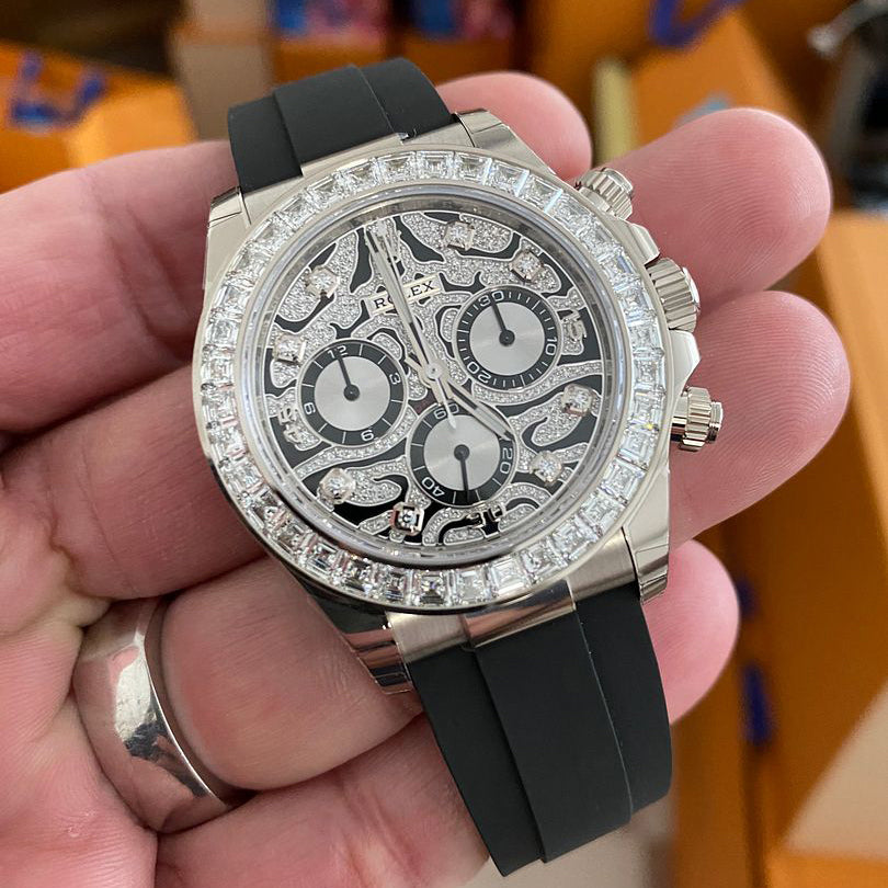 Rolex Daytona 116589TBR Eye of the Tiger White Gold UNWORN