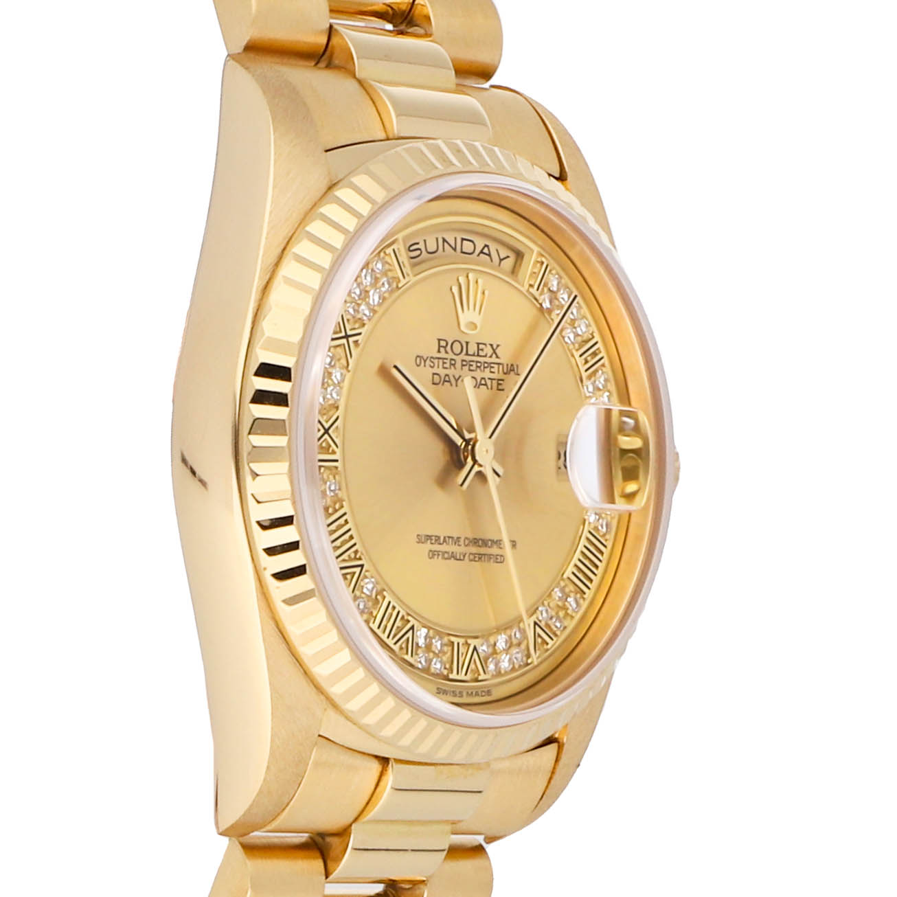 Rolex Super Clone Watch : Day-Date 18238 CHP MYR ROM PRS