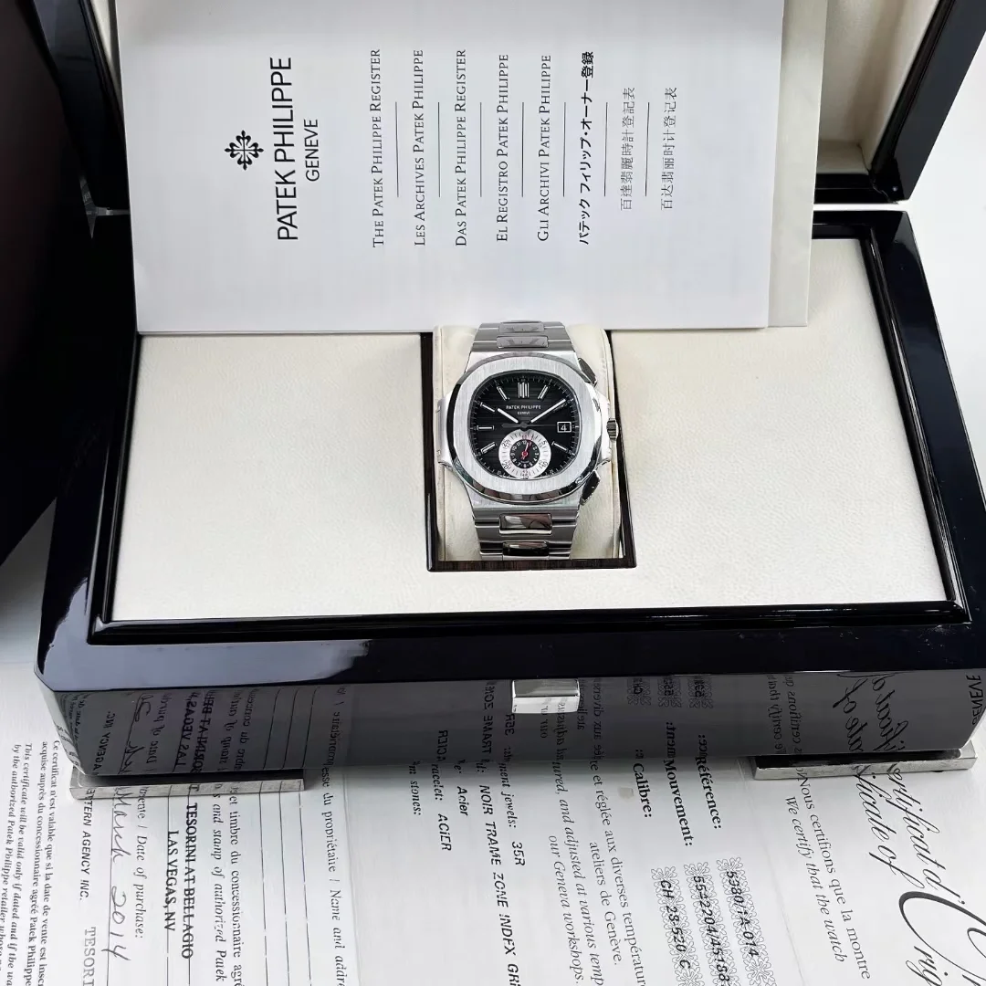 Patek Philippe Nautilus 5980/1A-014 Mens Stainless Steel 44mm