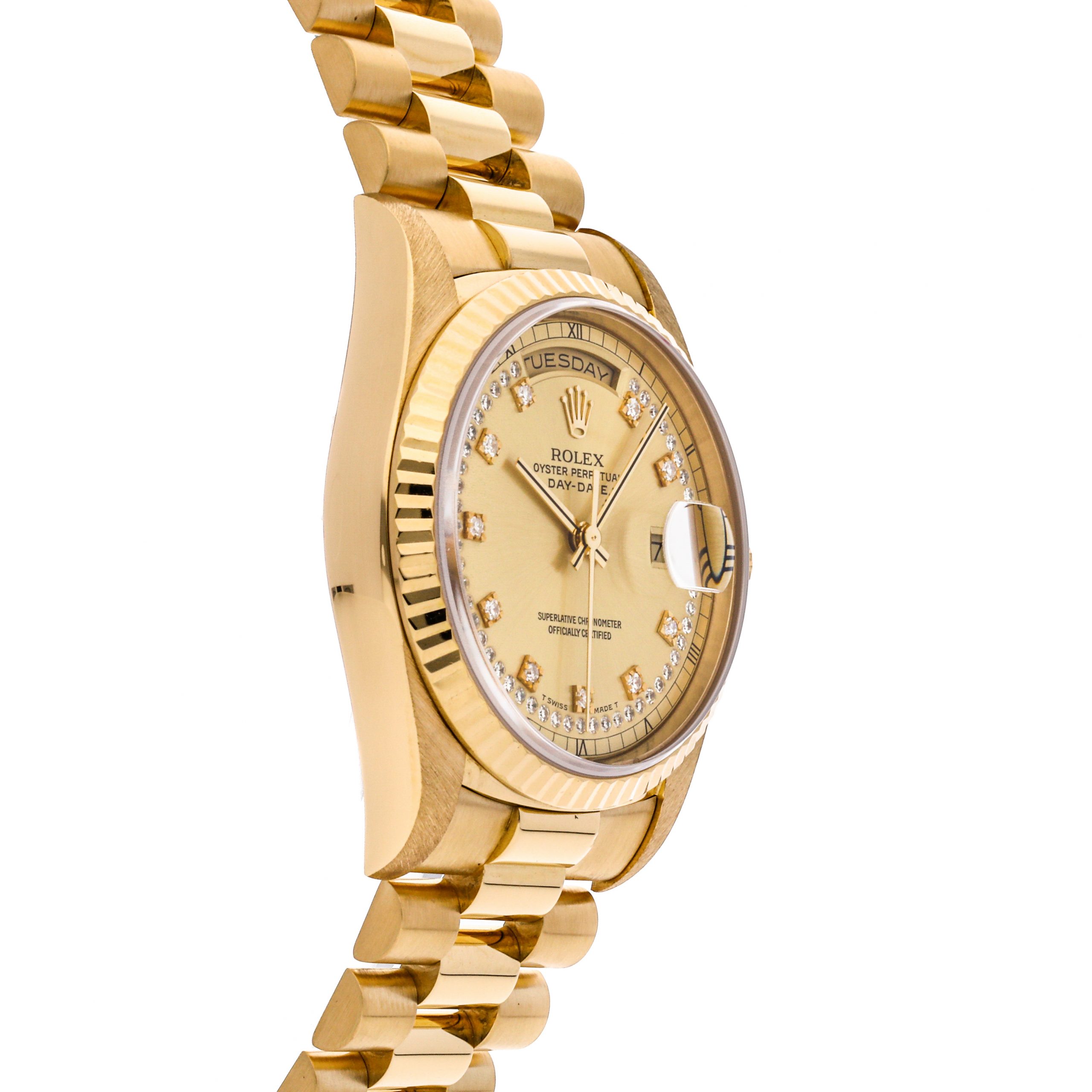 Rolex Super Clone Watch : Day-Date 18238 CHP 61DI PRS