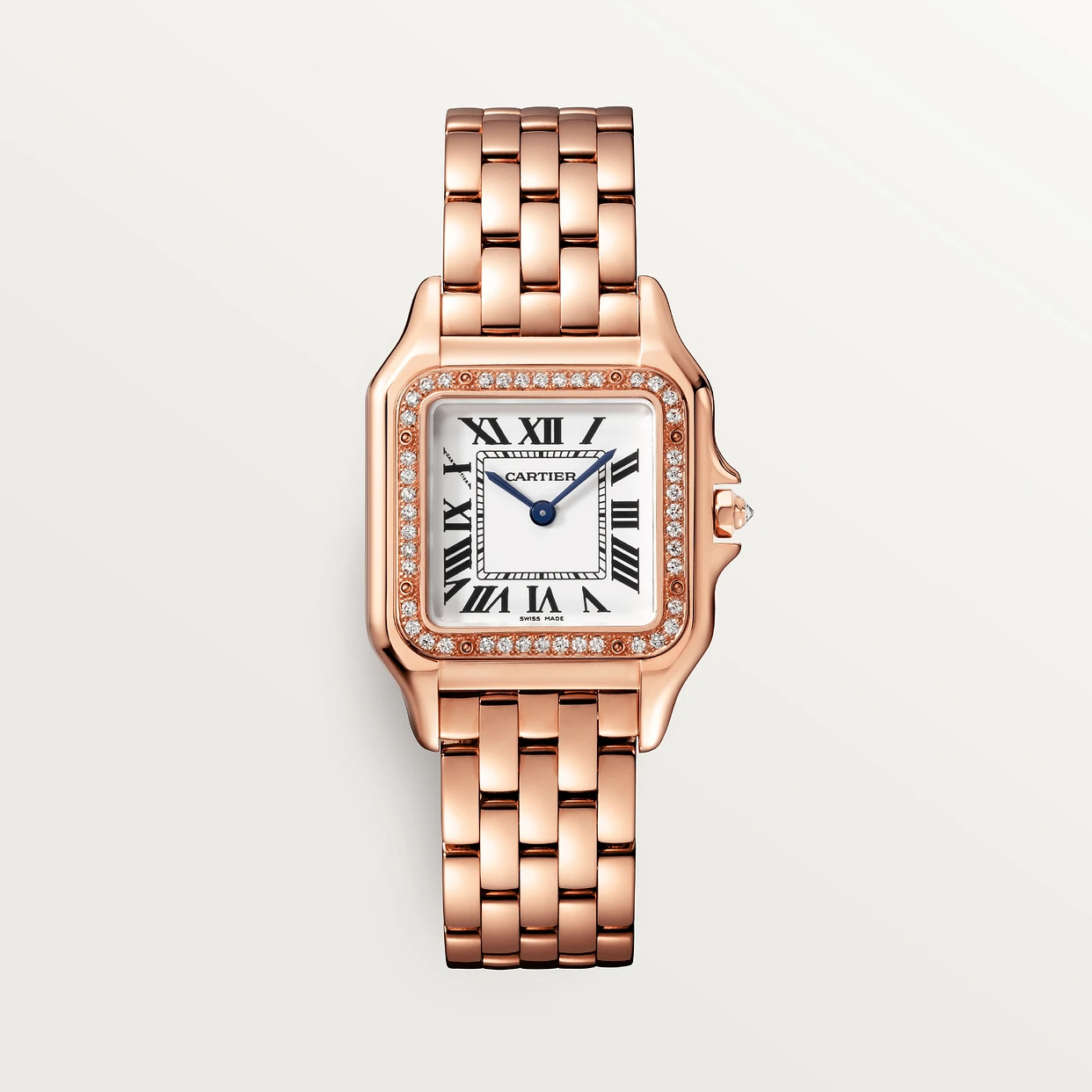 CARTIER PANTHÈRE Rose Gold Diamond 36mm Medium Model WJPN0009