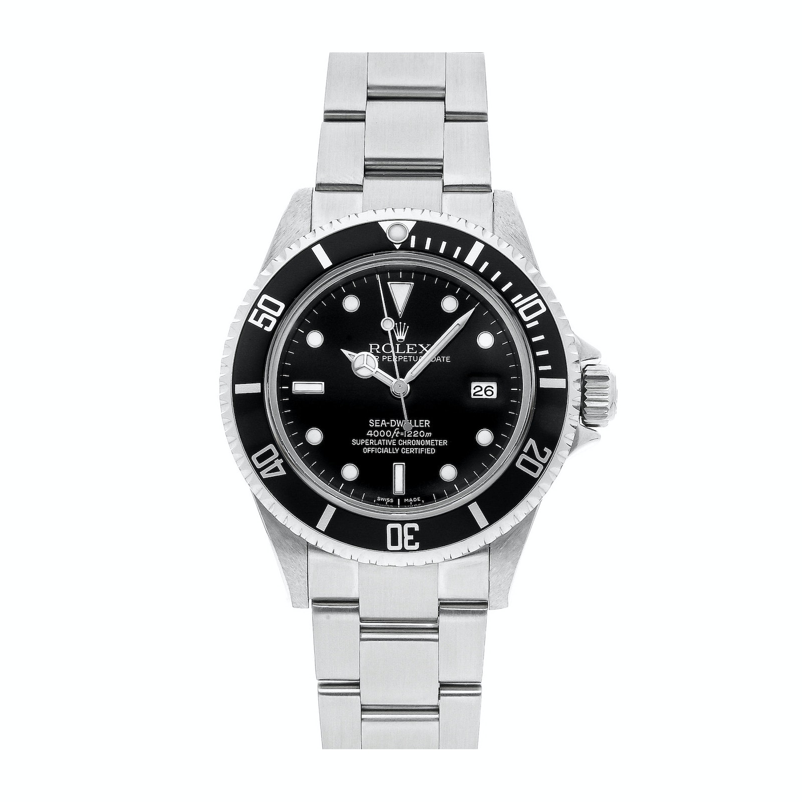 Rolex Super Clone Watch : Sea-Dweller 4000 16660 BLK IX OYS