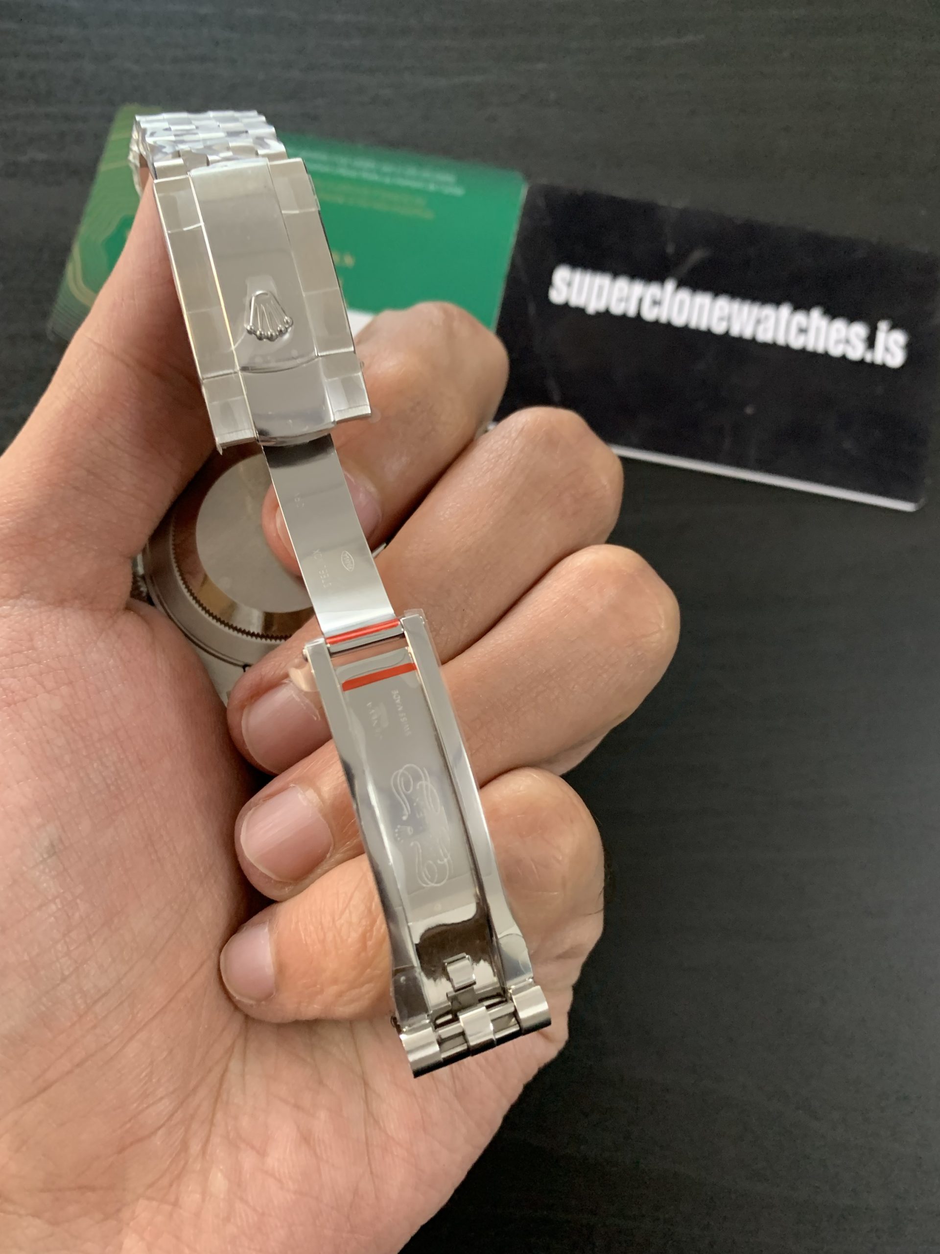 Rolex Datejust 41 Mother Of Pearl Dial Super Replica with Swiss 3235 Clone Movement