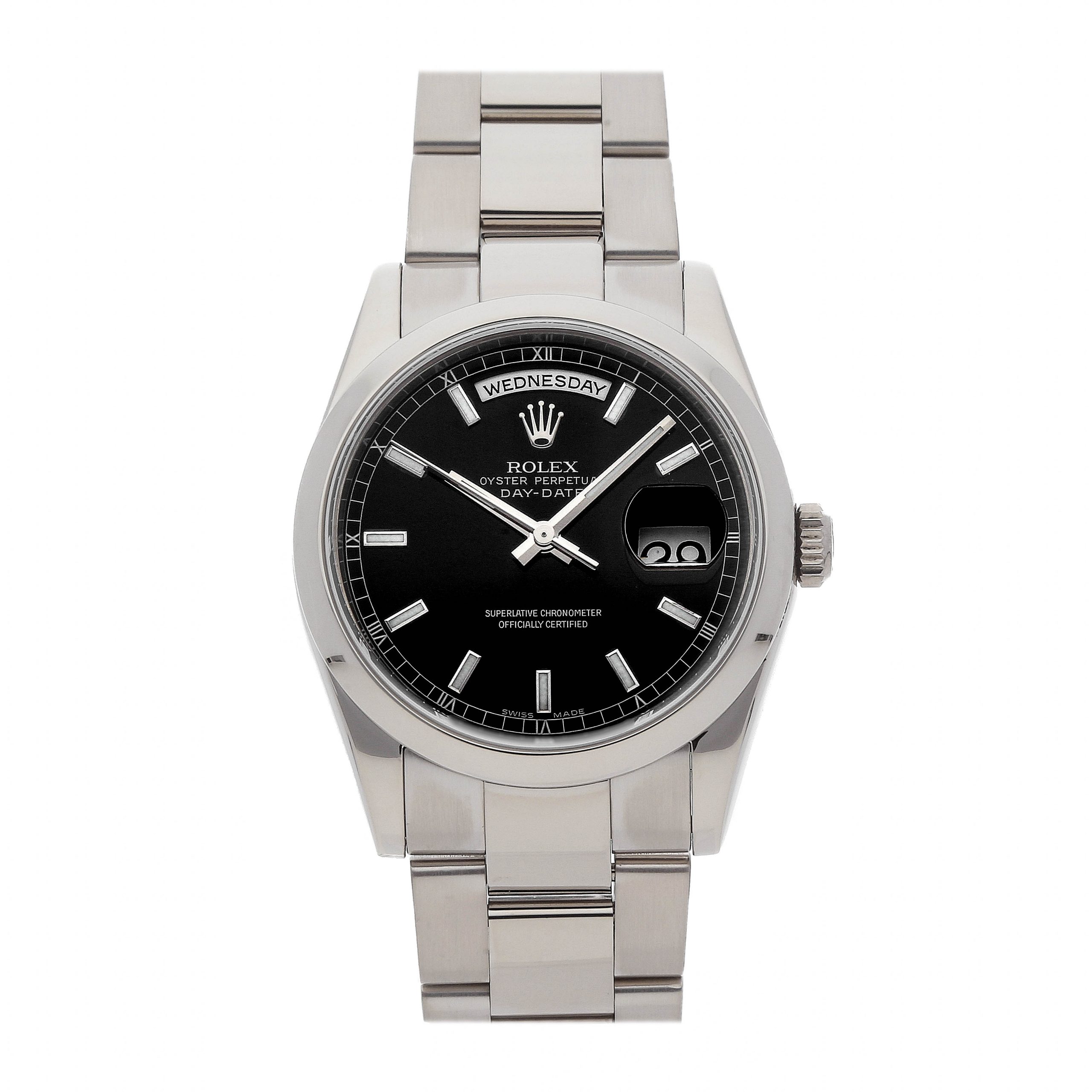 Rolex Super Clone Watch : Day-Date 118209 BLK IX OYS