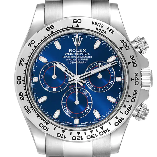 Rolex Daytona Blue White Gold m116509-0071 40mm