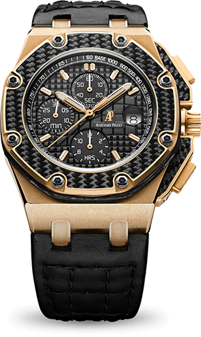 Audemars Piguet Royal Oak Offshore Juan Pablo Montoya 42 mm, Rose Gold/Carbon Ref. 26030RO.OO.D001IN.01