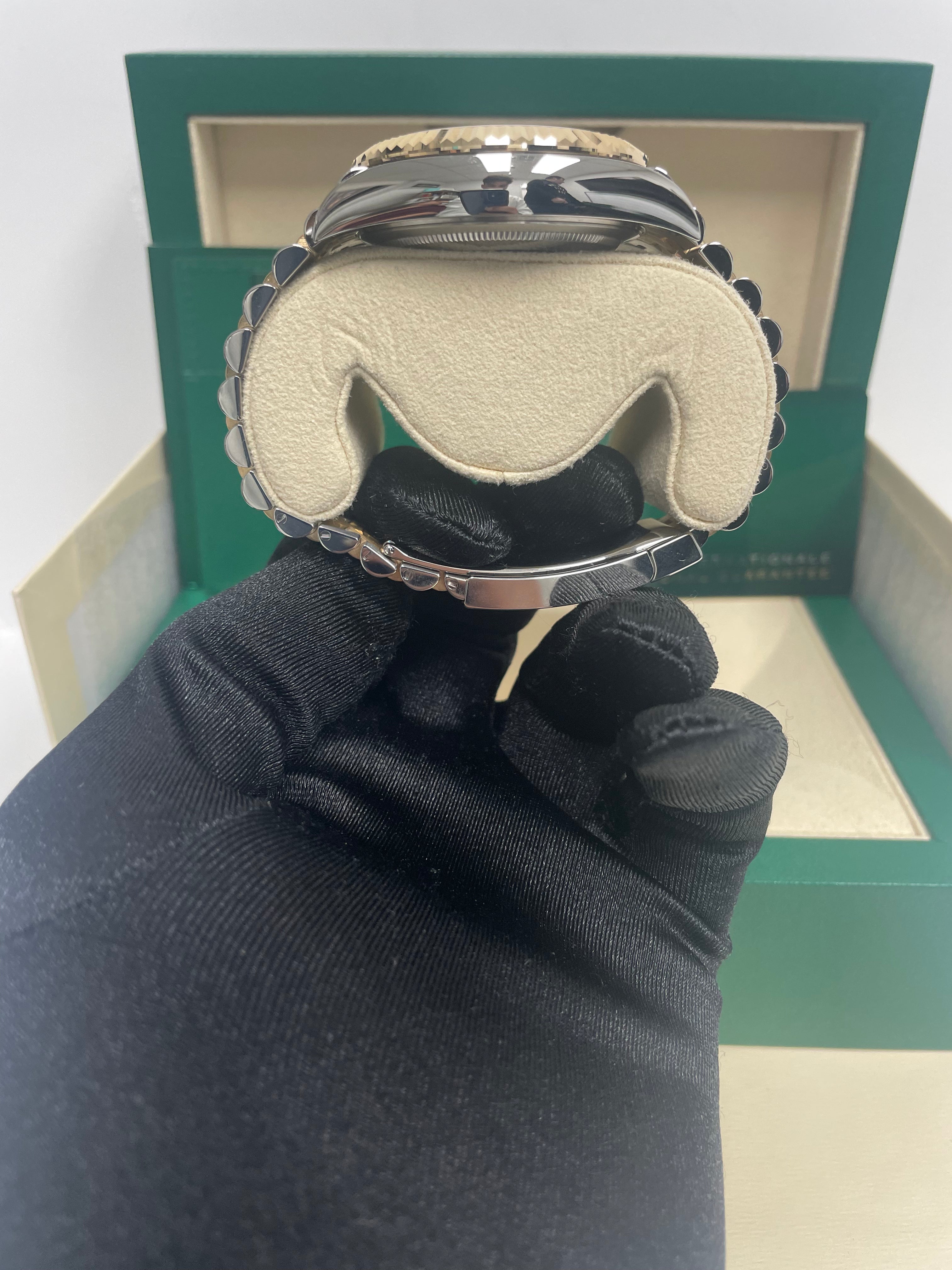 Rolex Sky-Dweller Two-Tone Stainless Steel - Yellow Gold Champagne Index Dial -Jubilee Bracelet (Ref# 326933)