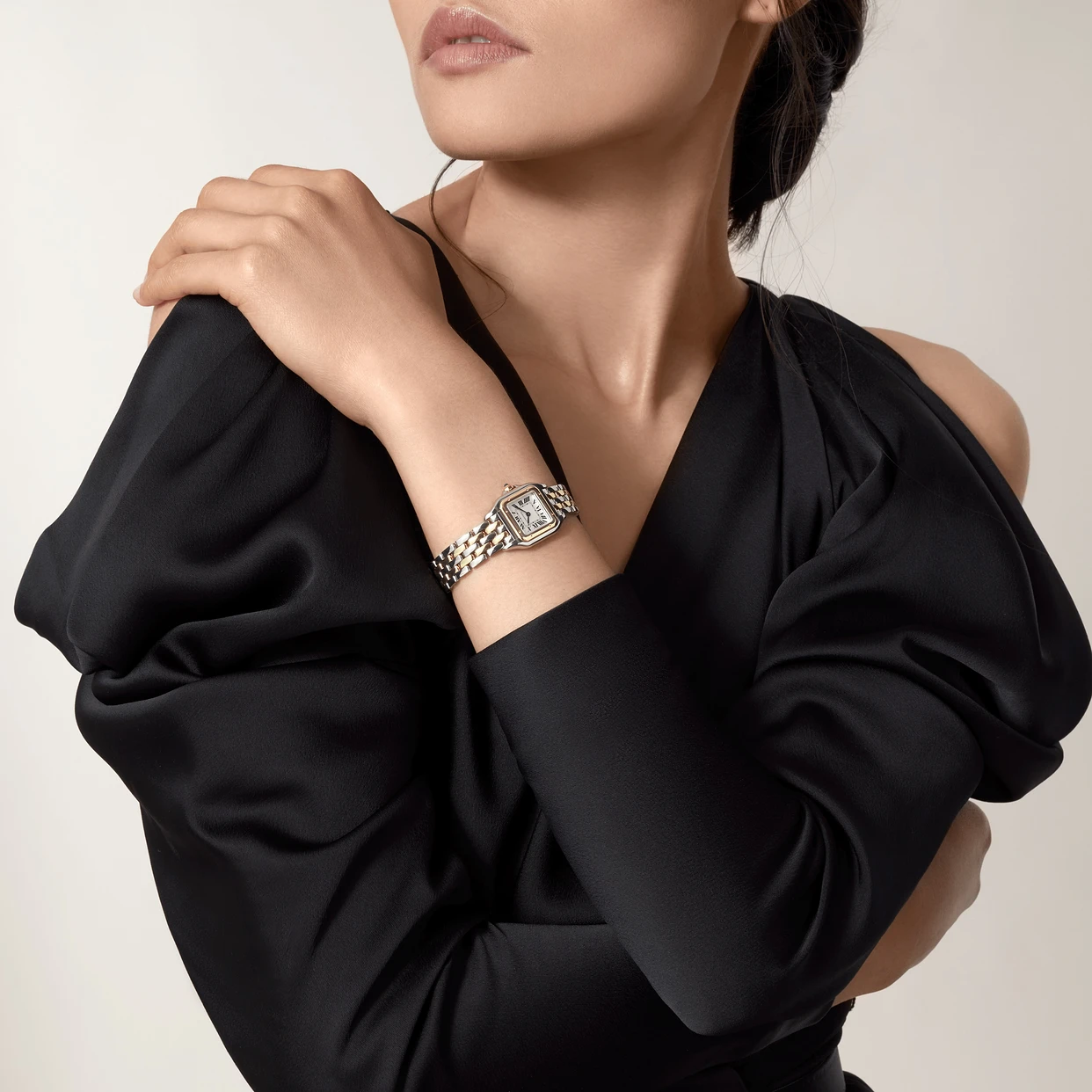 CARTIER Panthère Gold Mix 30mm Small Model W2PN0006