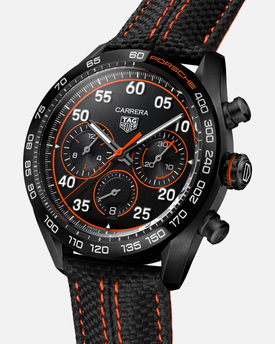 SPECIAL EDITION TAG HEUER CARRERA X PORSCHE ORANGE RACING