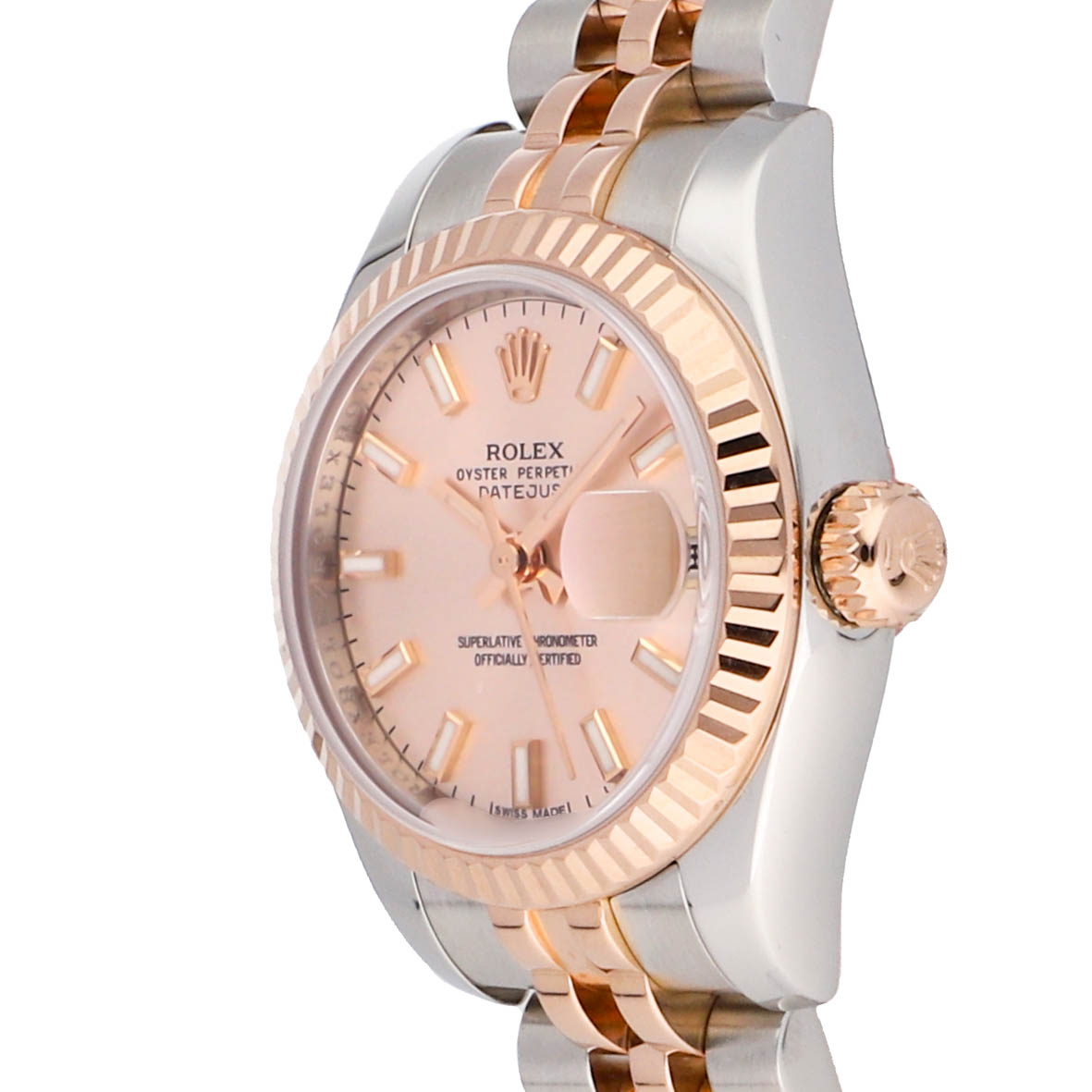 Rolex Super Clone Watch : Datejust 179171 PNK IX JUB