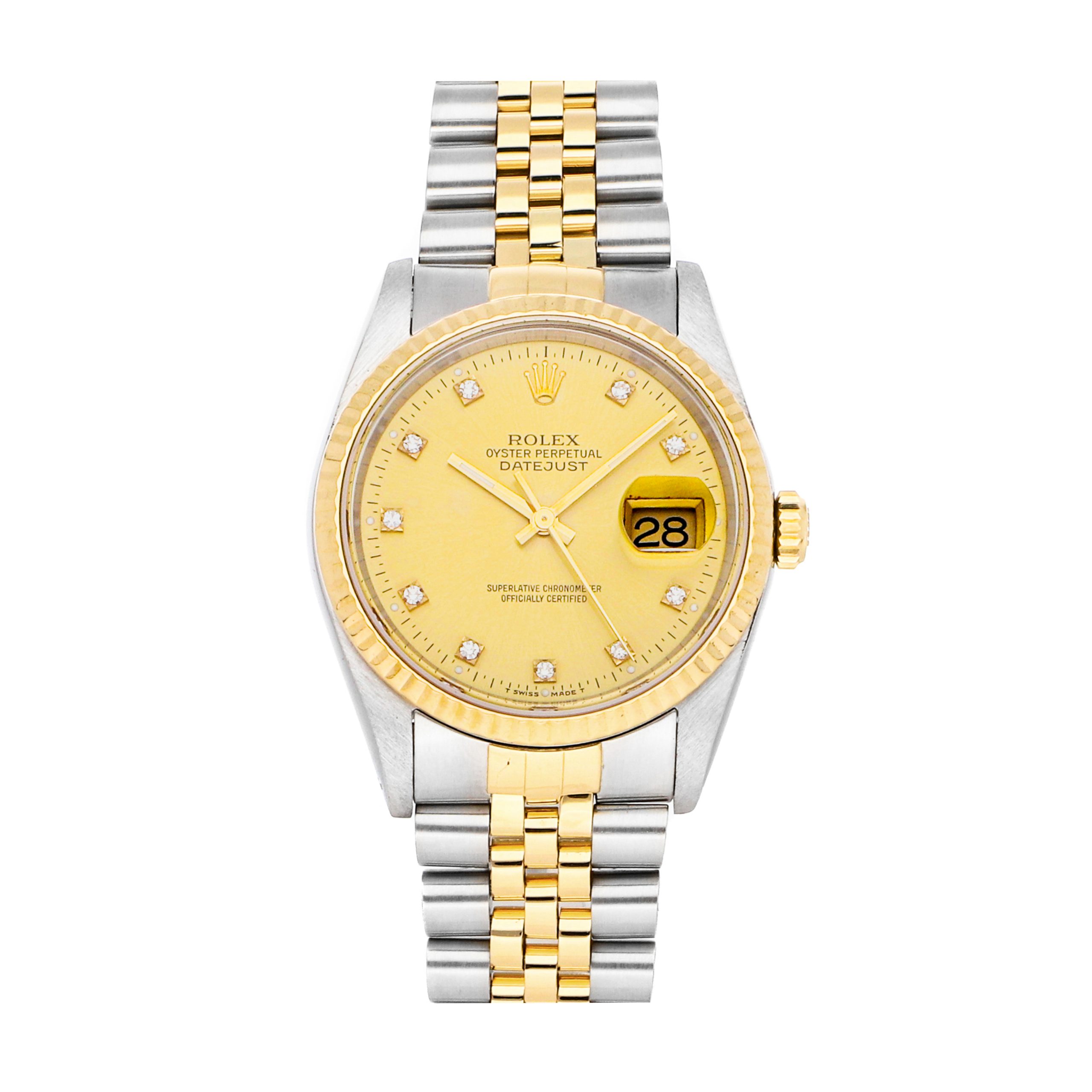 Rolex Super Clone Watch : Datejust 16233 CHP DI JUB
