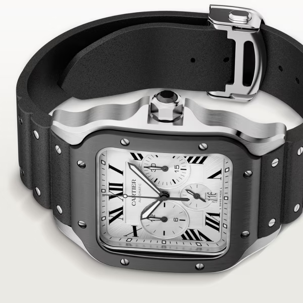 Cartie SANTOS DE CARTIER CHRONOGRAPH WATCH-WSSA0017