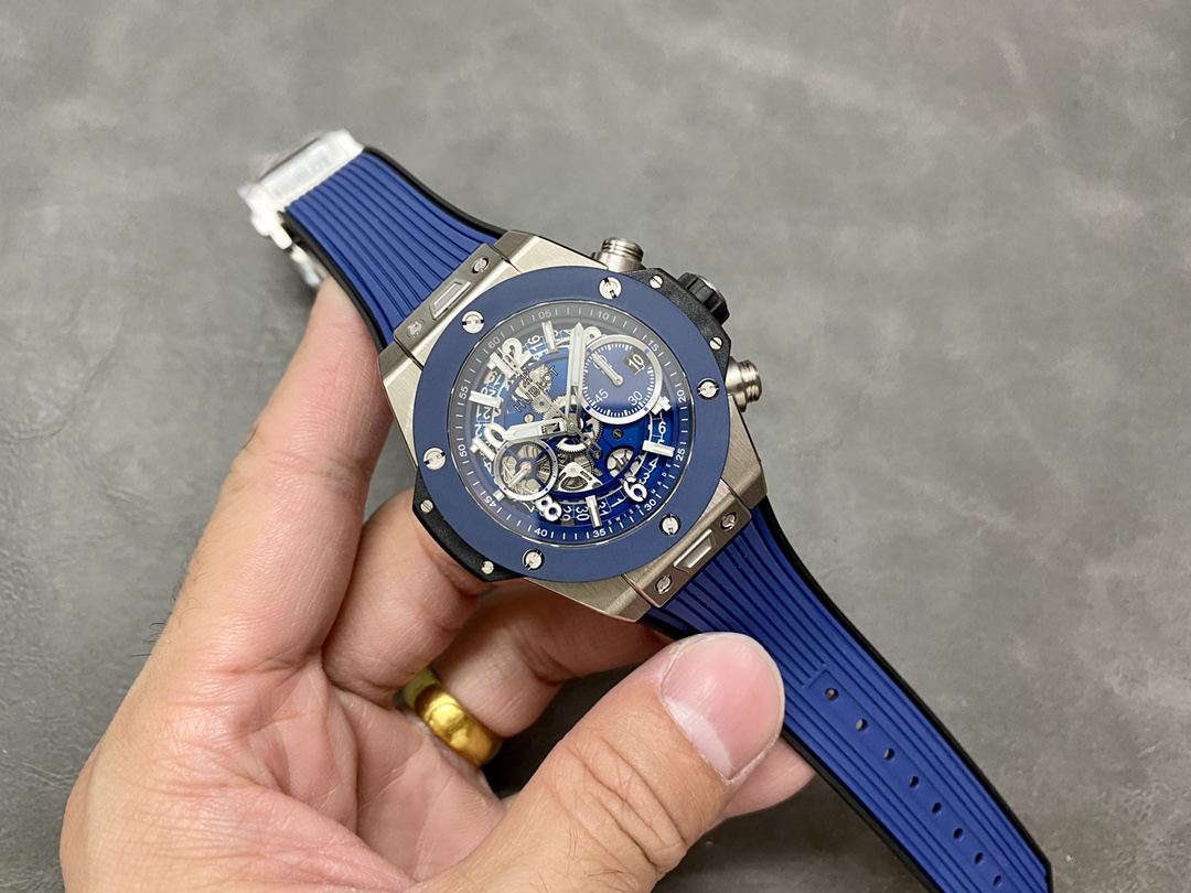 Hublot Big Bang Unico Titanium Blue Ceramic 42mm