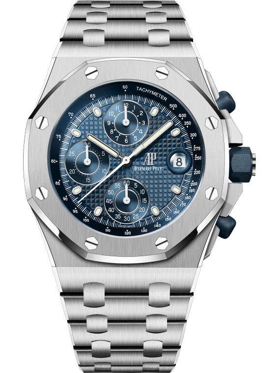 AUDEMARS PIGUET OFFSHORE Blue Dial CHRONOGRAPH 42mm 26238ST.OO.2000ST.01