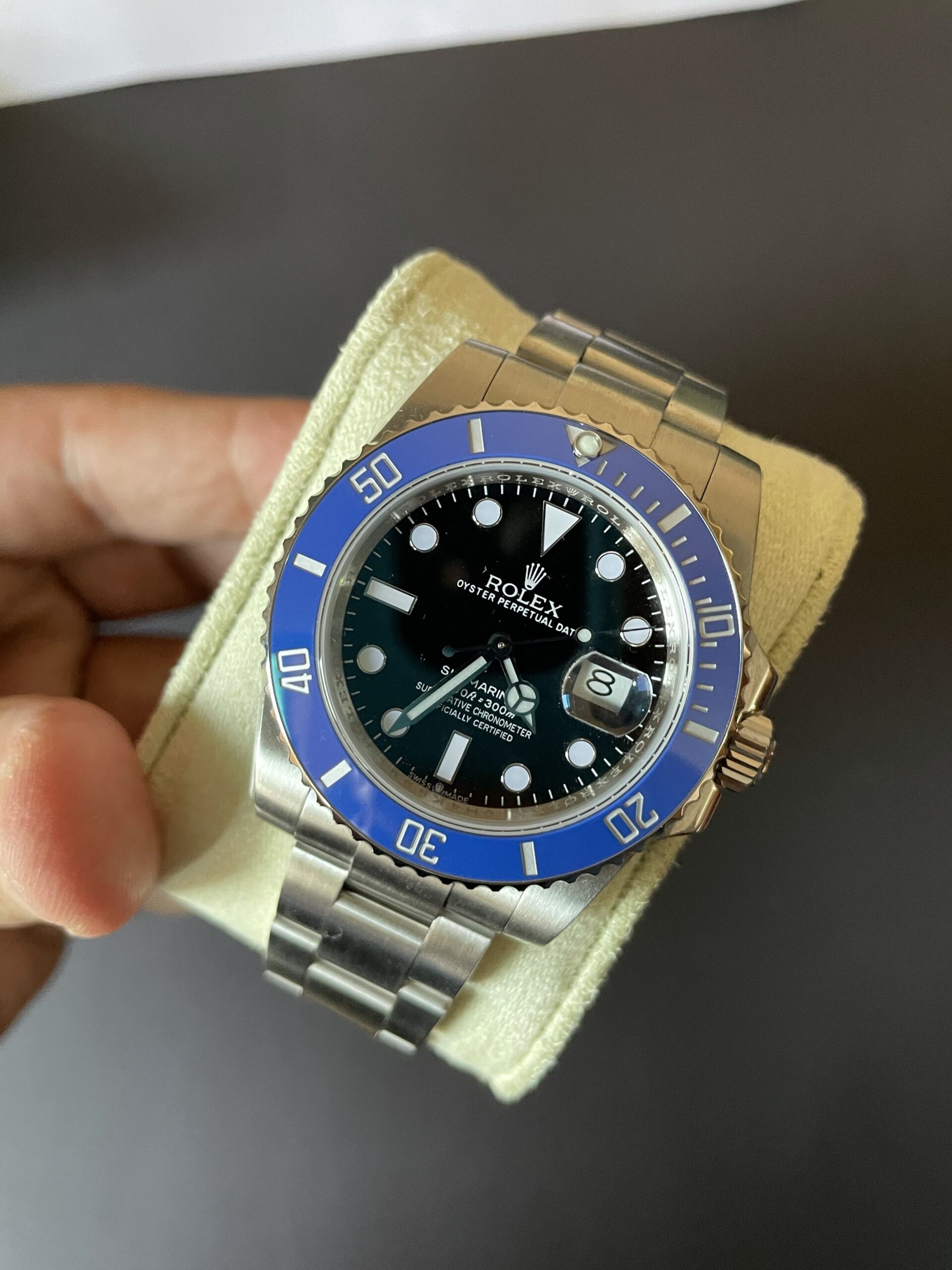 Rolex Submariner 126619LB Black Dial 3235 Blue Bezel Black DIal