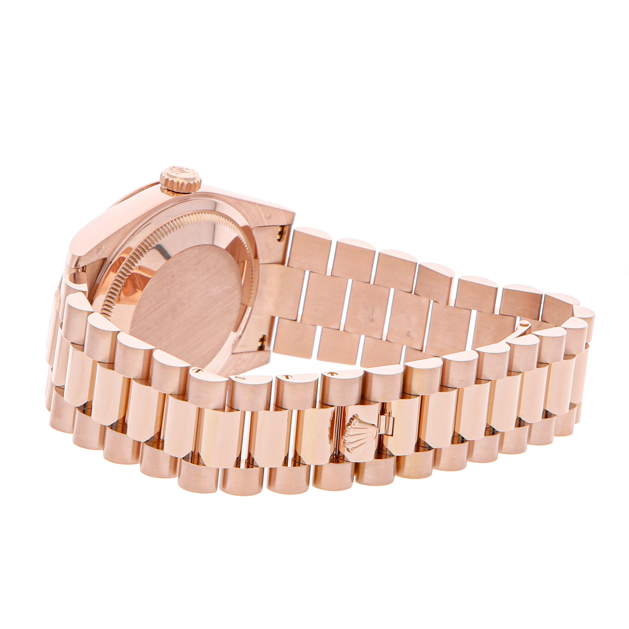 Rolex Super Clone Watch : Day-Date 118205F BRW DIA RUB PRS