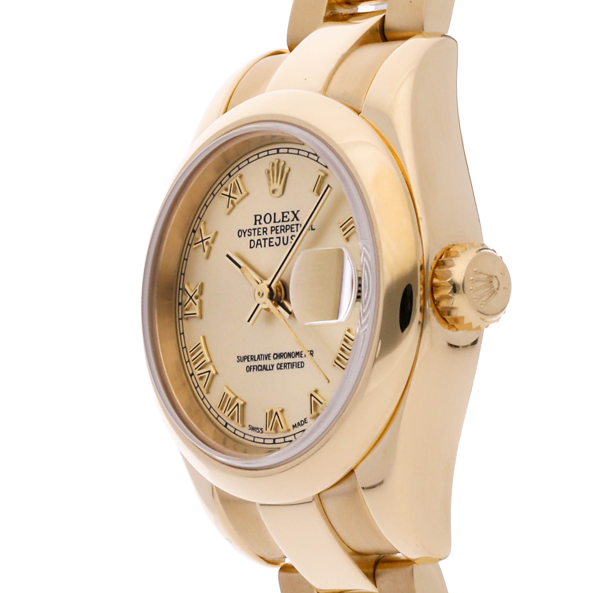 Rolex Super Clone Watch : Datejust 179168 CHP ROM OYS