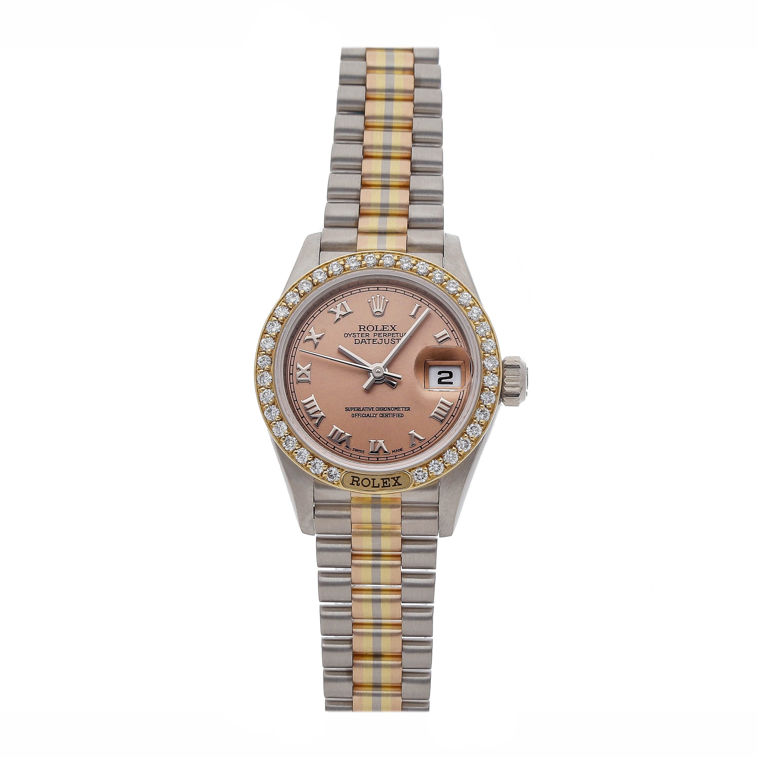 Rolex Super Clone Watch : Datejust Tridor 69149BIC PNK ROM PRS