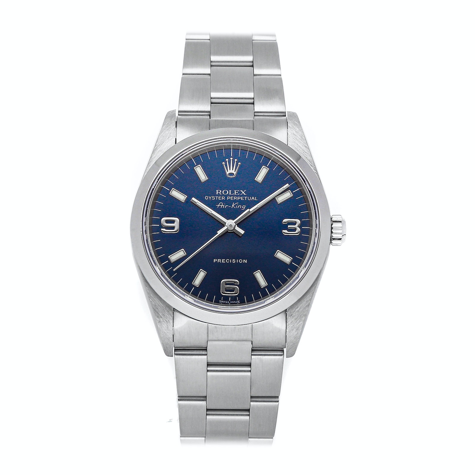 Rolex Super Clone Watch : Air-King 14000 BLU IX AR OYS