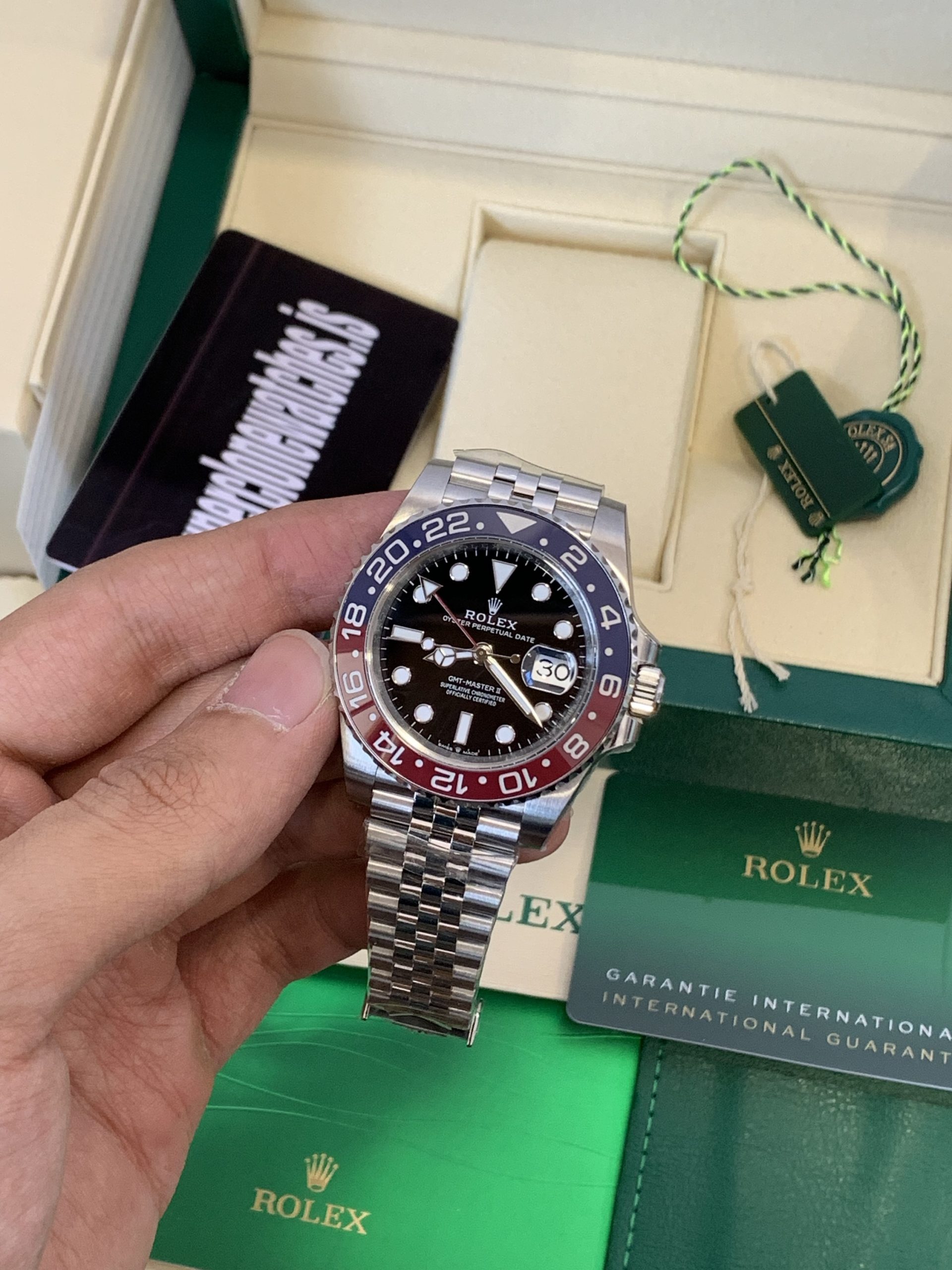 1:1 Rolex GMT II Pepsi Super Clone – Swiss 3285 Movement