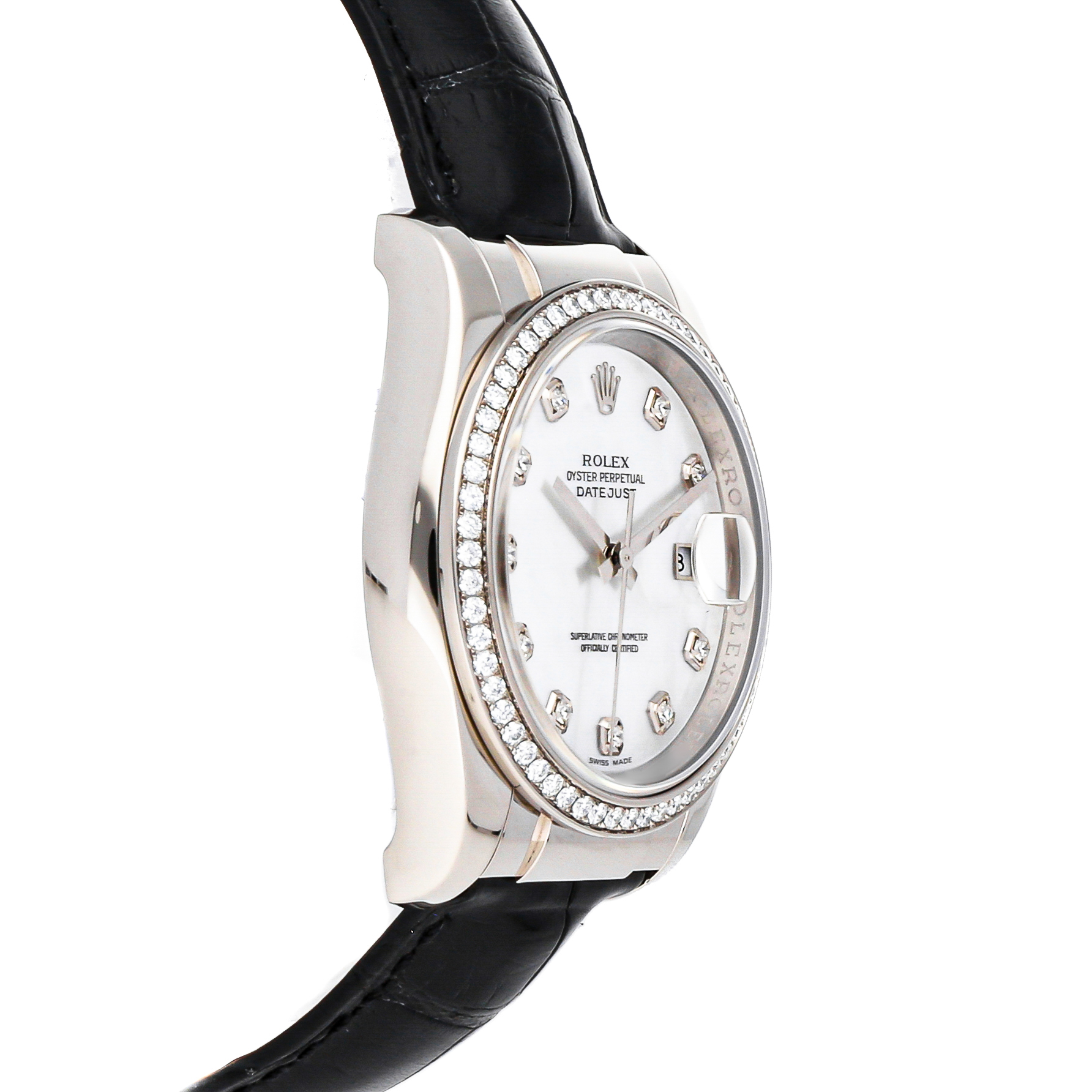 Rolex Super Clone Watch : Datejust 116189 MOP DIA DB