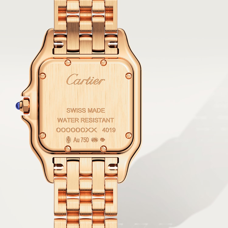 CARTIER PANTHÈRE ROSE GOLD 37mm Medium Model WGPN0007