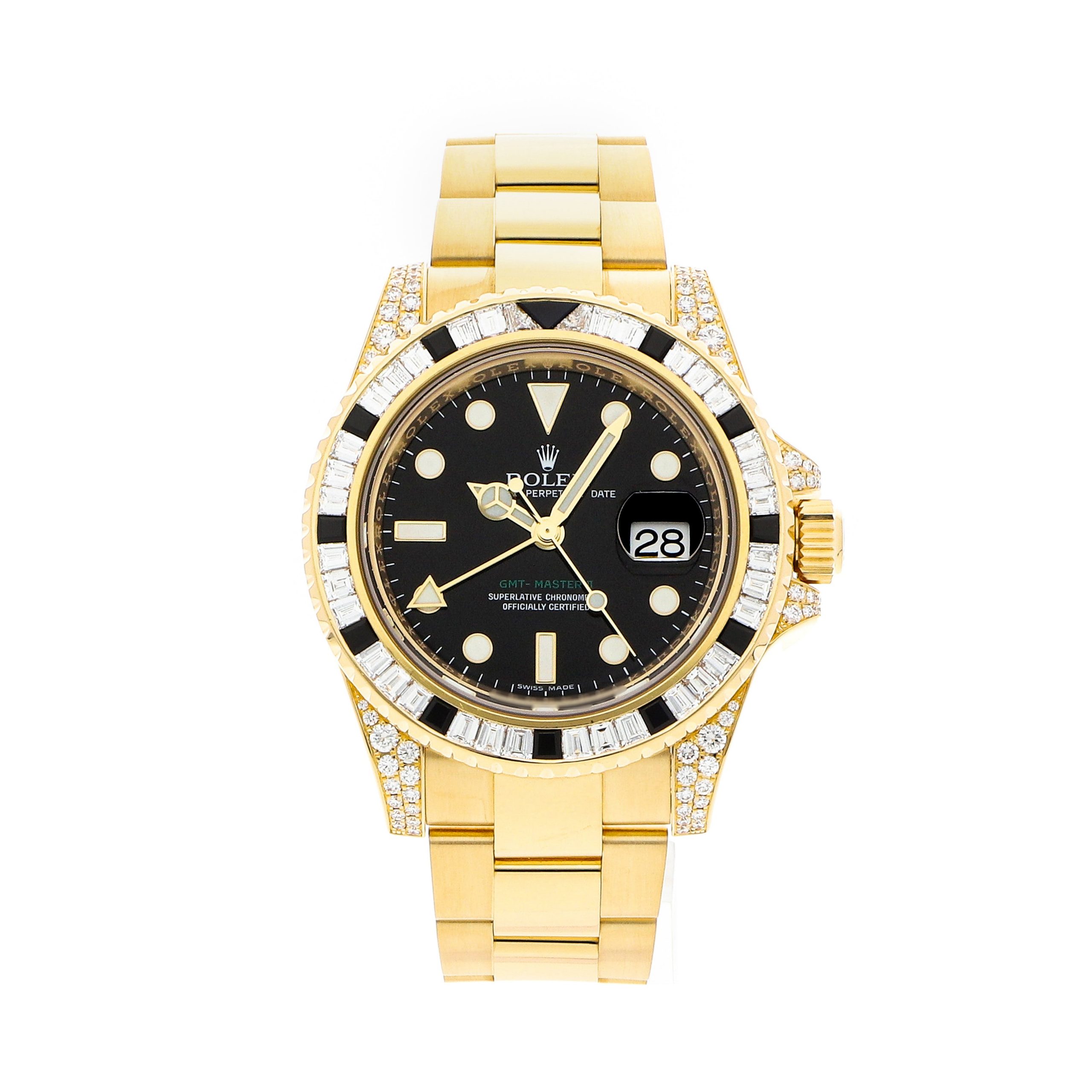 Rolex Super Clone Watch : GMT-Master II 116758SANR BLK OYS