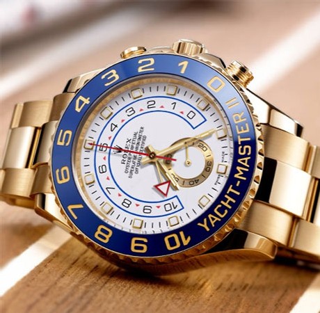 Rolex YACHT-MASTER II-（Gold Strap）m116688-0002