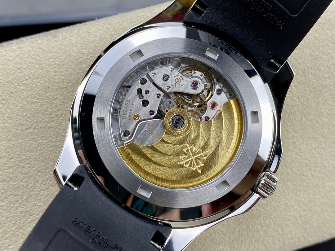 (Top version 1:1)Patek Philippe Aquanaut Stainless Steel/ Black Embossed Dial 40mm (Ref#5167A-001)