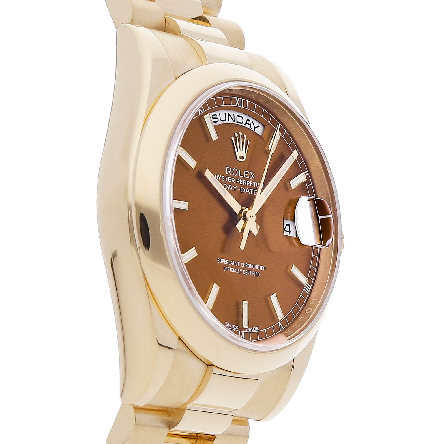 Rolex Super Clone Watch : Day-Date 118208 COG IX PRS