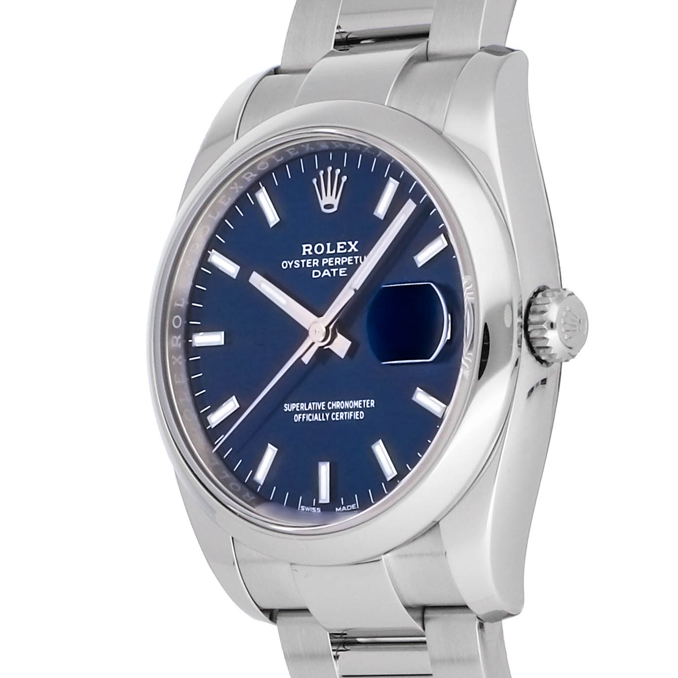 Rolex Super Clone Watch : Oyster Perpetual Date 115200-0007