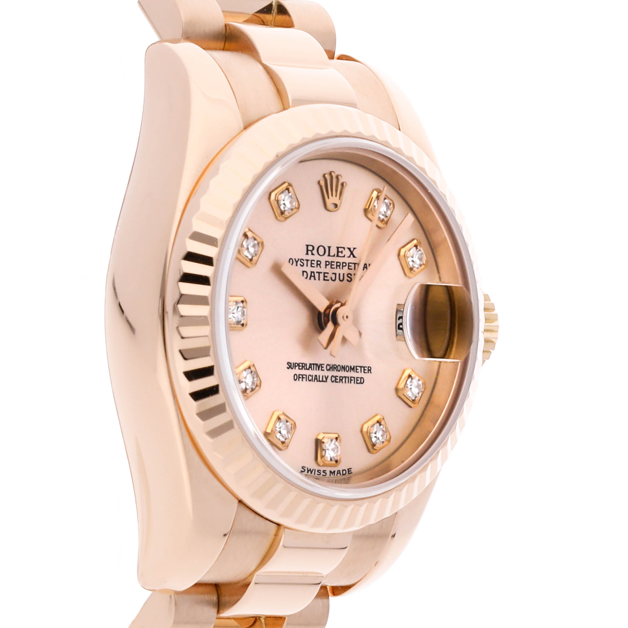 Rolex Super Clone Watch : Datejust 179175 PNK DI PRS