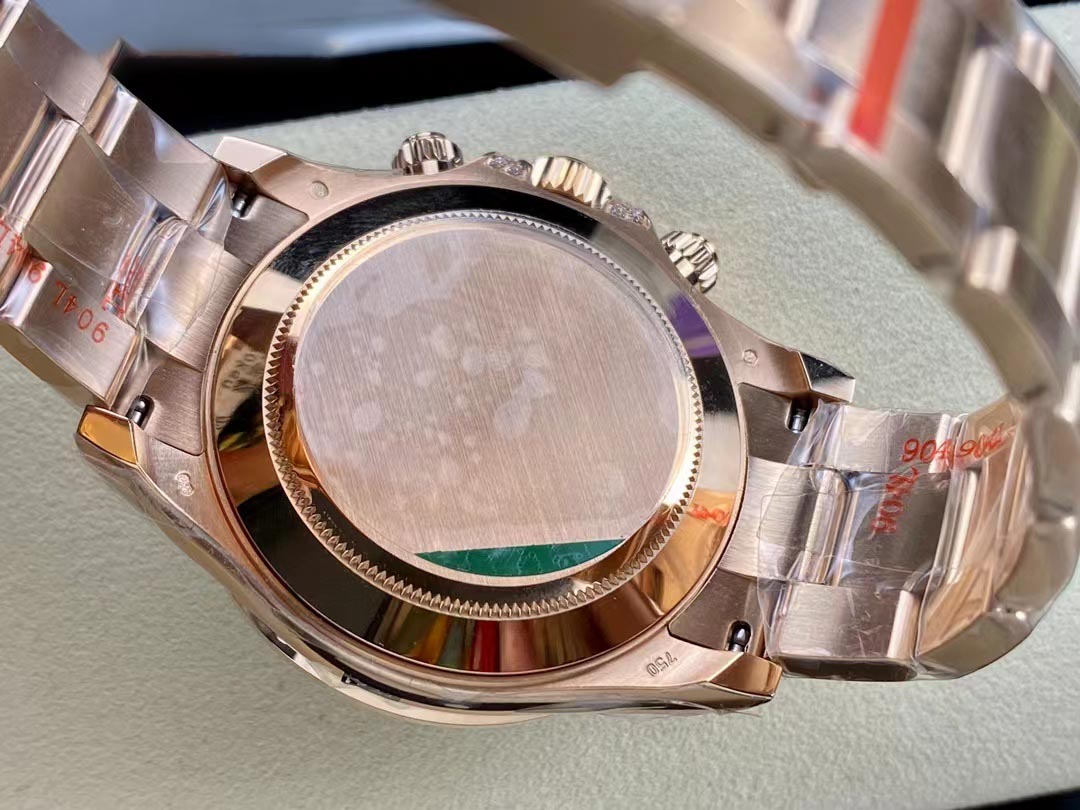 Rolex 116595 RBOW Cosmograph Daytona Rainbow 18k Rose Gold