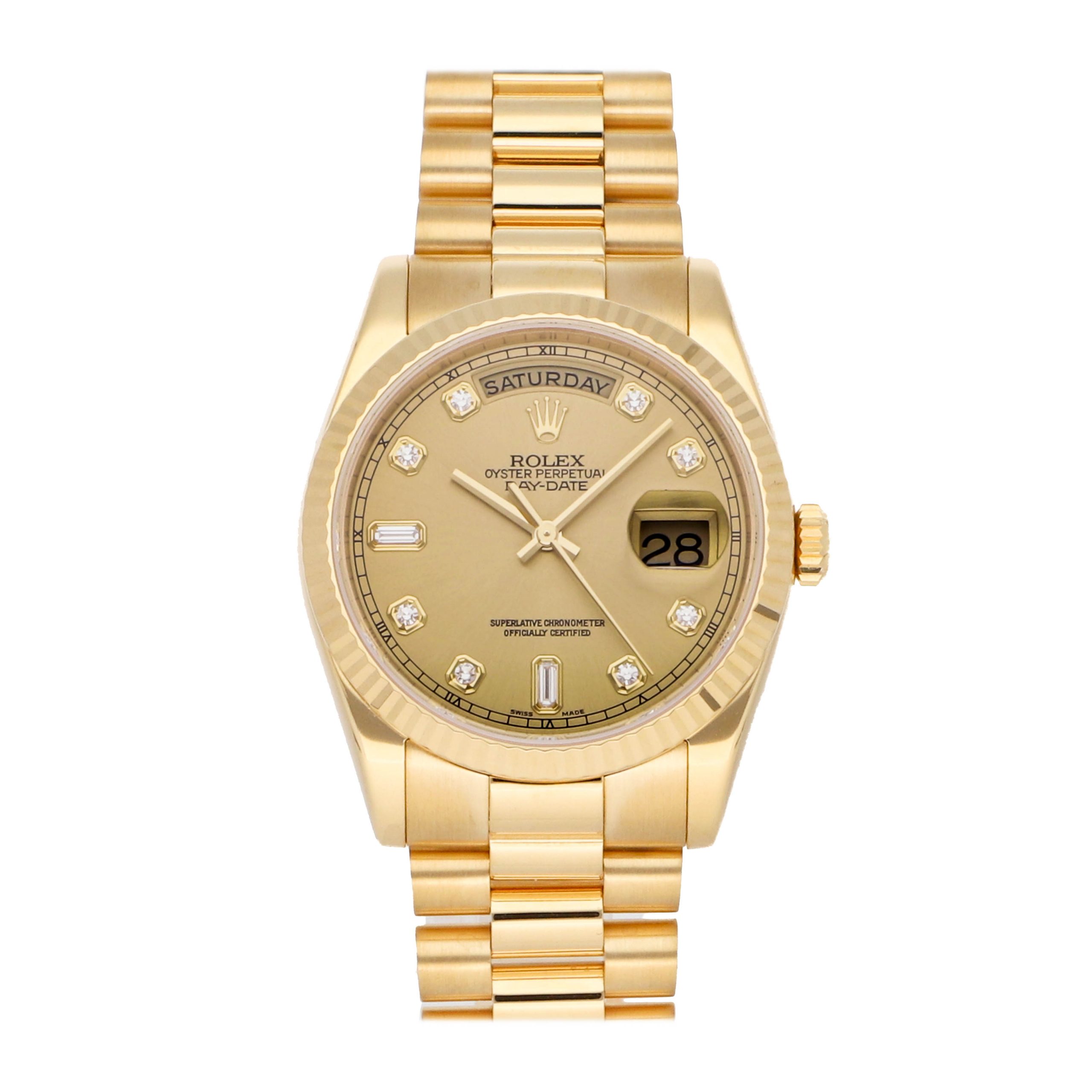 Rolex Super Clone Watch : Day-Date 118238 CHP DI PRS