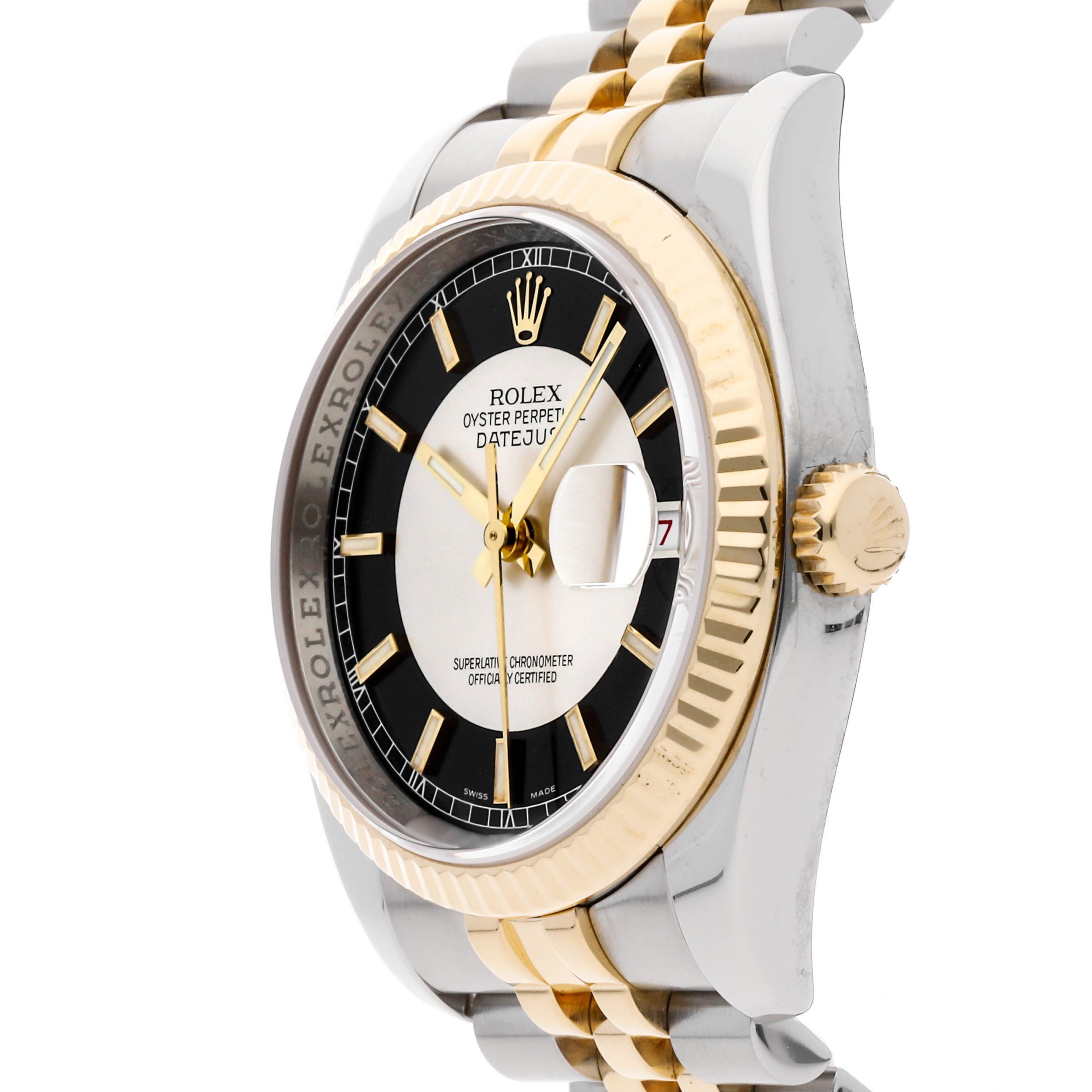 Rolex Super Clone Watch : Datejust 116233 SLV BLK IX JUB