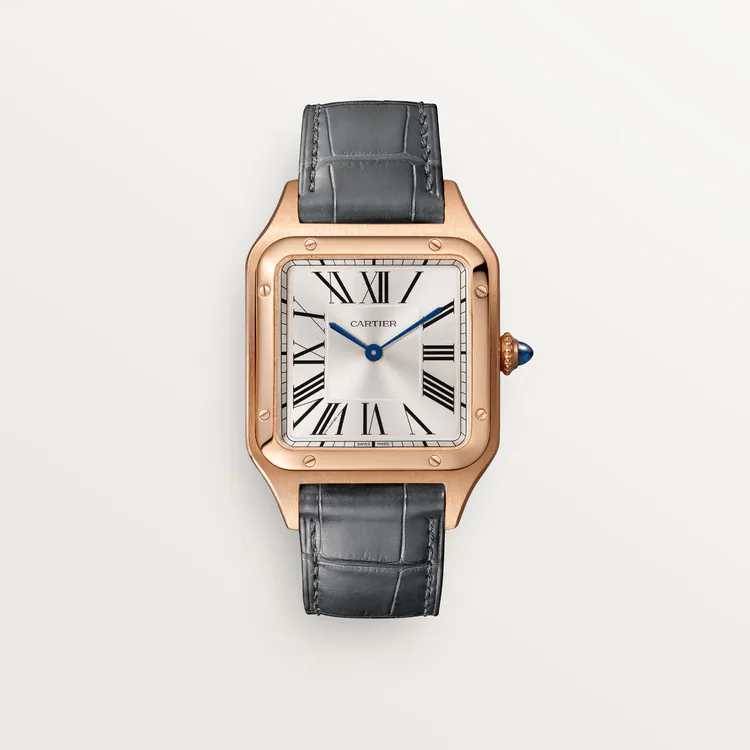 CARTIER SANTOS-DUMONT Rose Gold Mix 43.5mm WGSA0021