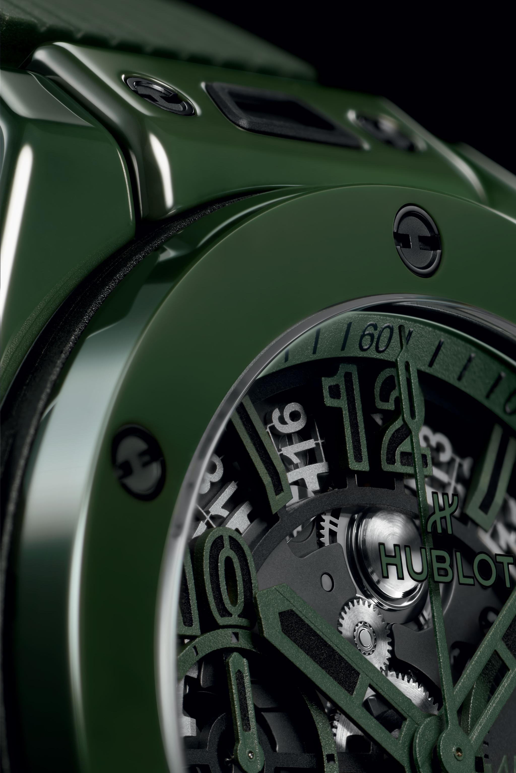 HUBLOT BIG BANG UNICO DARK GREEN CERAMIC 42MM