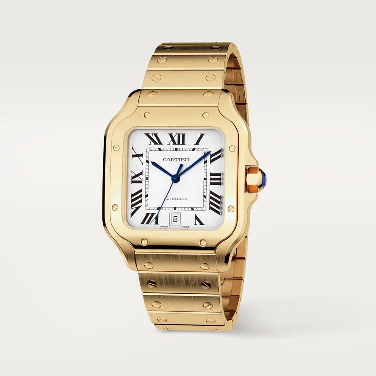 CARTIER SANTOS Gold Large Model 39.8 mm WGSA0029