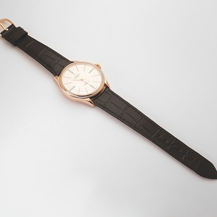 Rolex Cellini Time White Dial 39mm Luxury Men's Watch m50505-0021