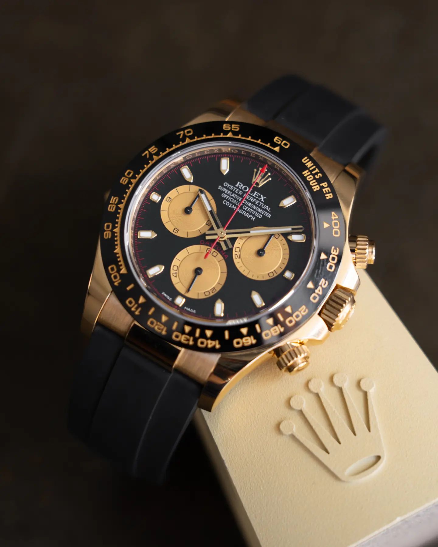 Rolex Cosmograph Daytona M116518LN-0047 Black/Rubber ?40mm