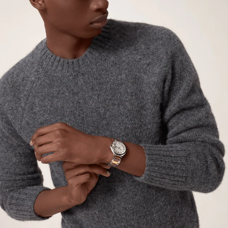 CARTIER BALLON BLEU Gold mix 36mm W2BB0030