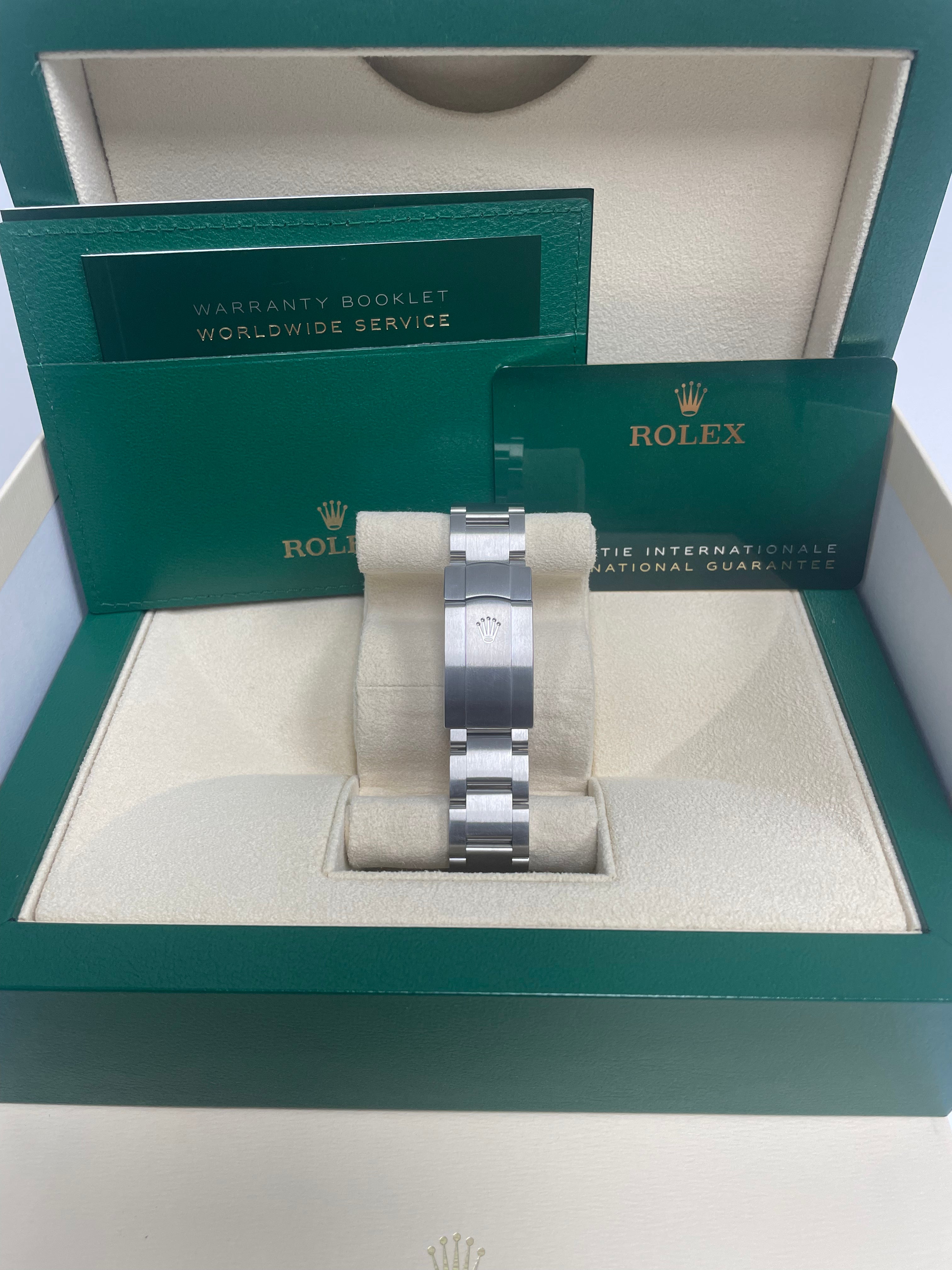 Rolex Oyster Perpetual 36mm Stainless Steel - Turquoise Dial - Oyster Bracelet (Ref# 126000)
