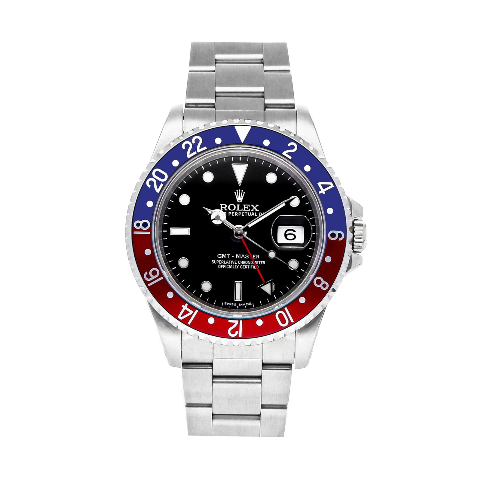 Rolex Super Clone Watch : GMT Master “Pepsi” 16700 BLK PEP OYS