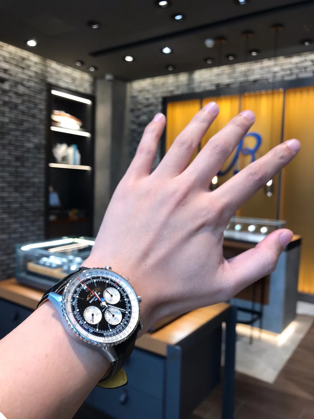 Breitling Navitimer 01 46mm Black Dial Replica AB012012/BB01/743P/A20BA.1