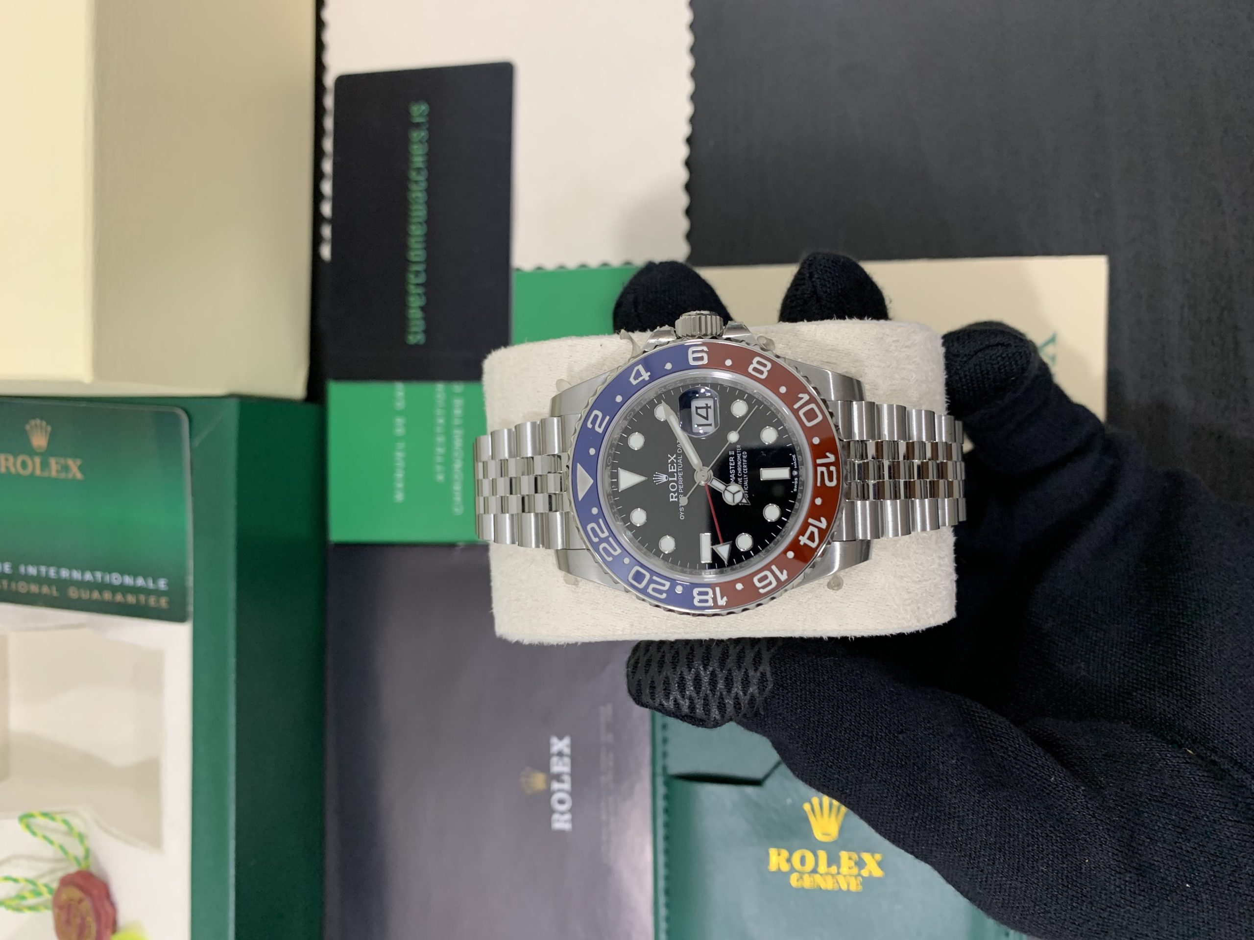 1:1 Rolex GMT II Pepsi Super Clone – Swiss 3285 Movement